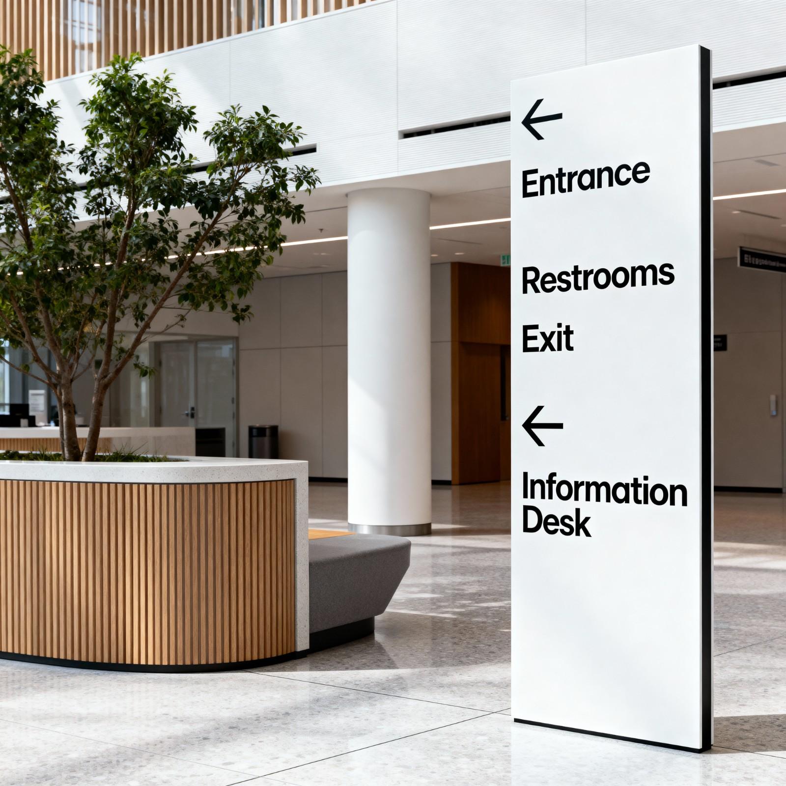 Directional Signs — Design 04